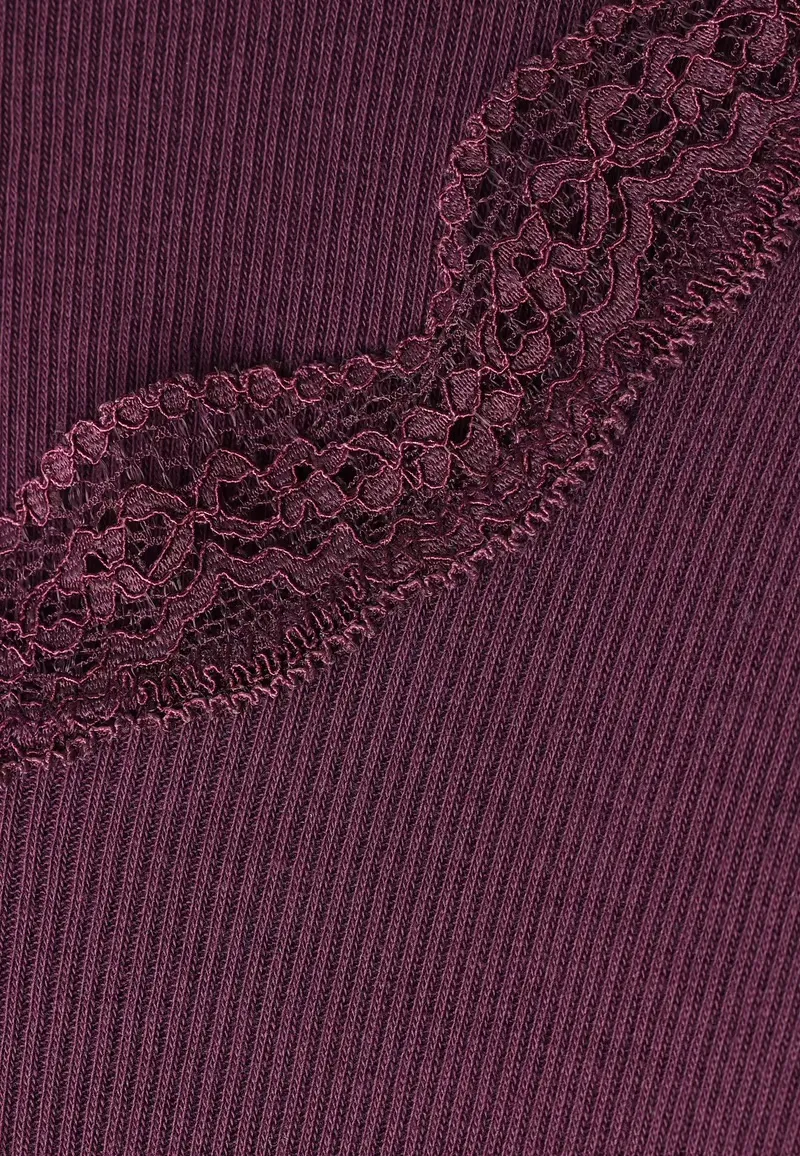 Lange Mouwen T-shirt - plum - Afbeelding 5