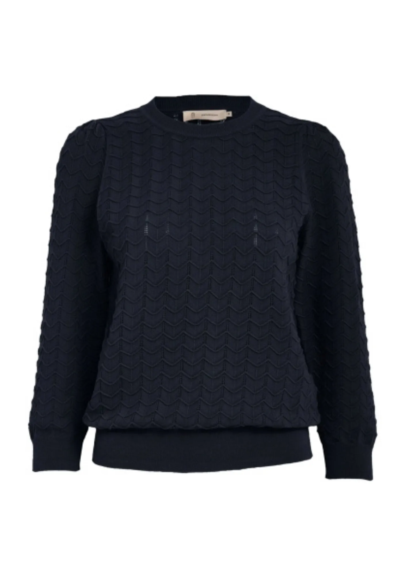 PCRosy 3/4 Sleeve Pullover - Donkerblauw