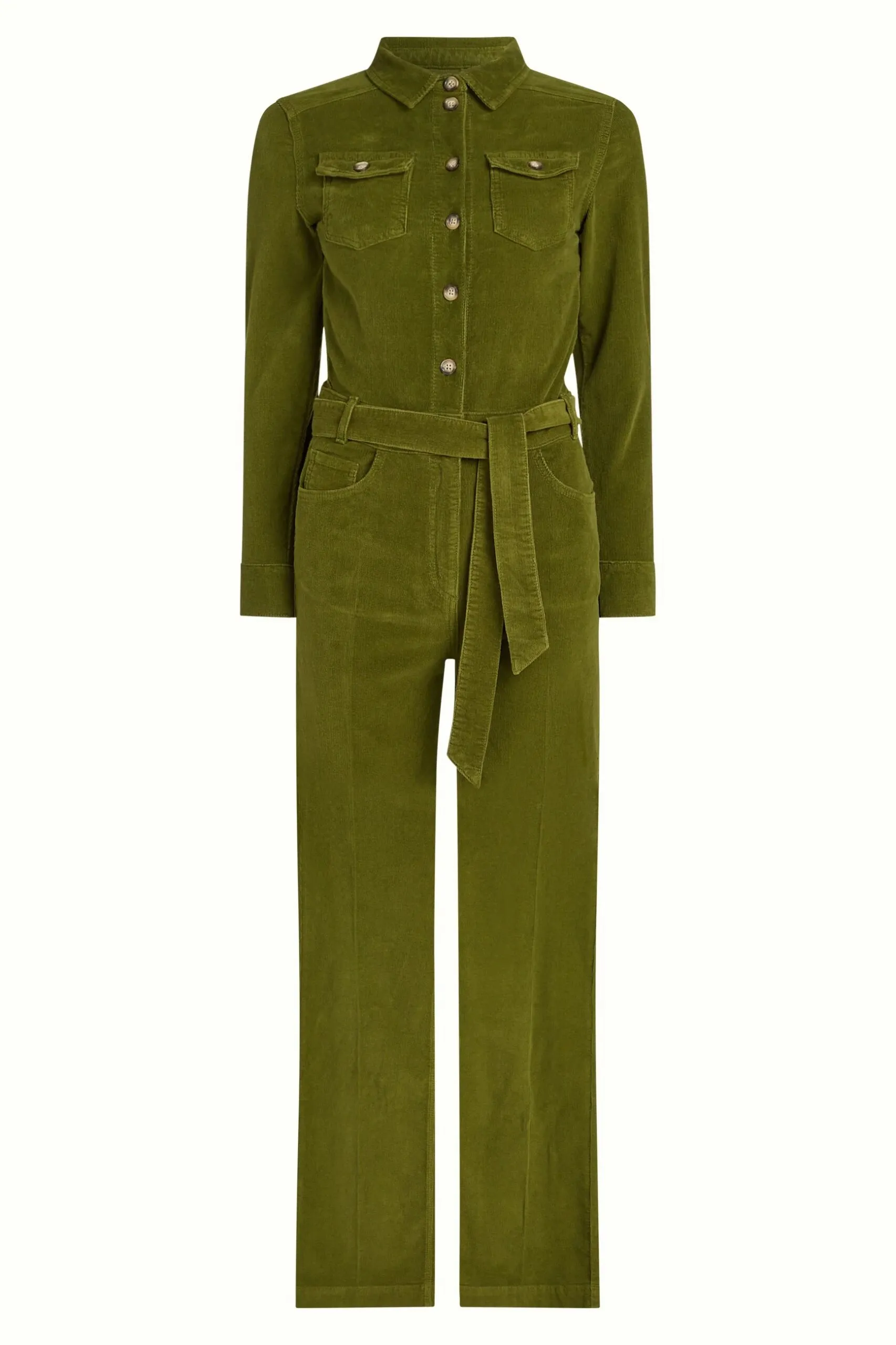 Mia Jumpsuit Baby Cord - Posey Green - Afbeelding 6