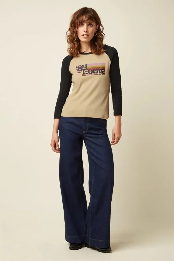 Paige Pants Petite Onyx Denim - Deep Blue
