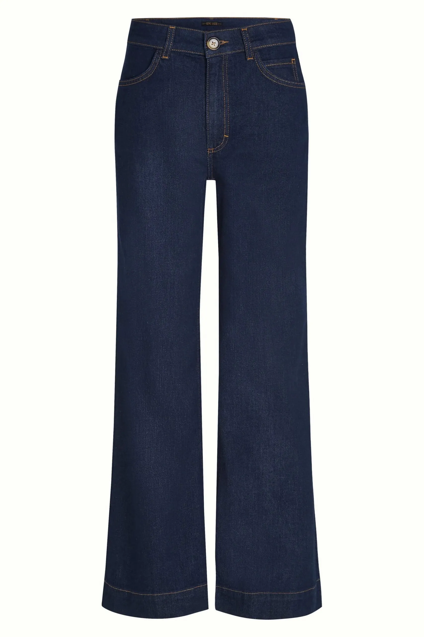 Paige Pants Petite Onyx Denim - Deep Blue - Afbeelding 5