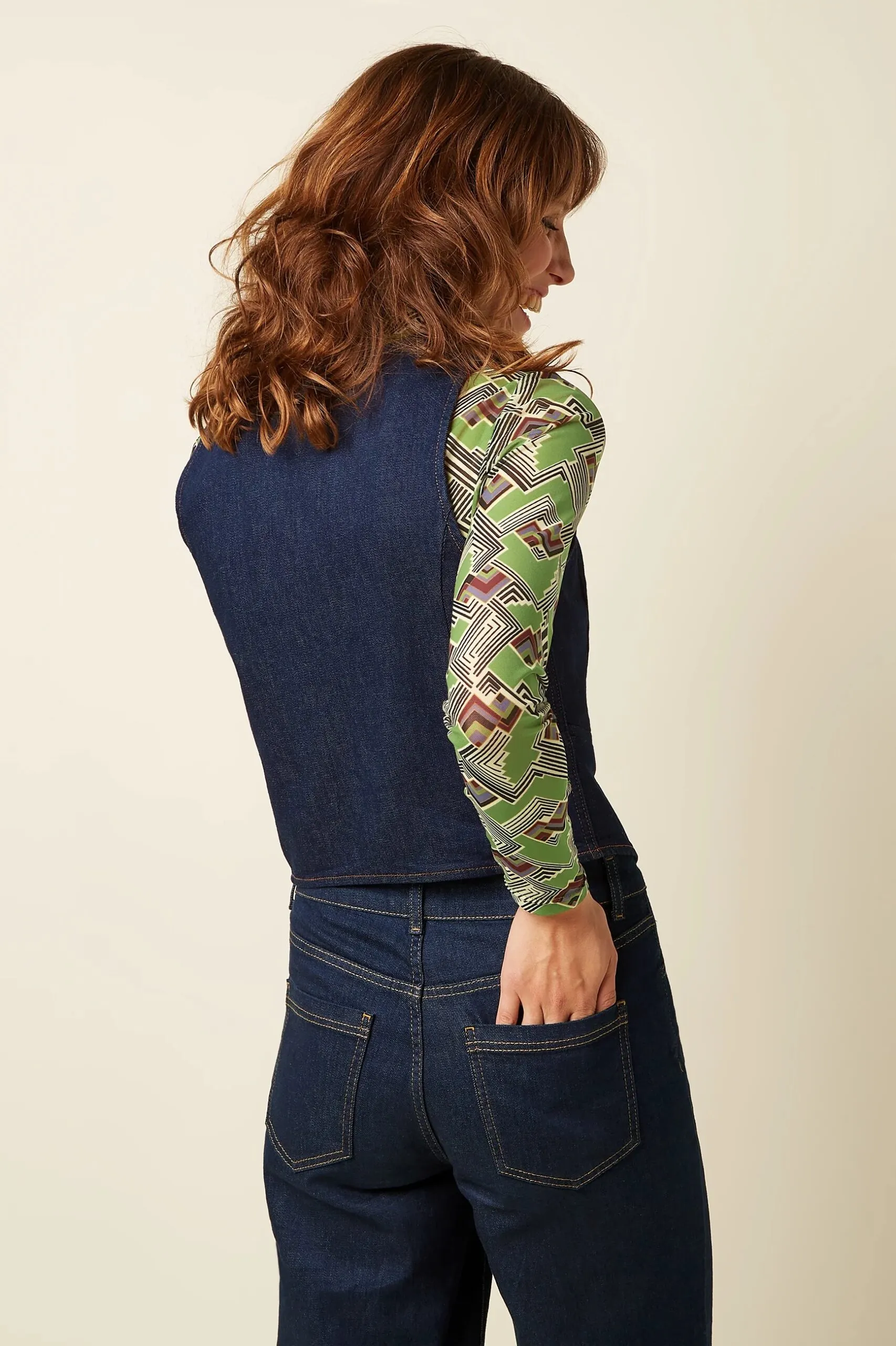Gilet Onyx Denim - Deep Blue - Afbeelding 3