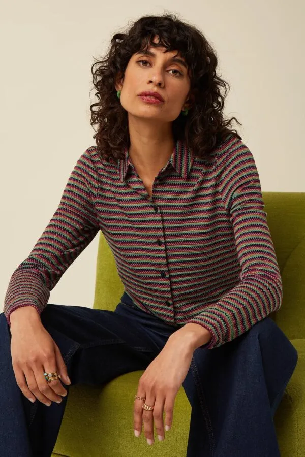 Blouse Beebop Stripe - Multi color