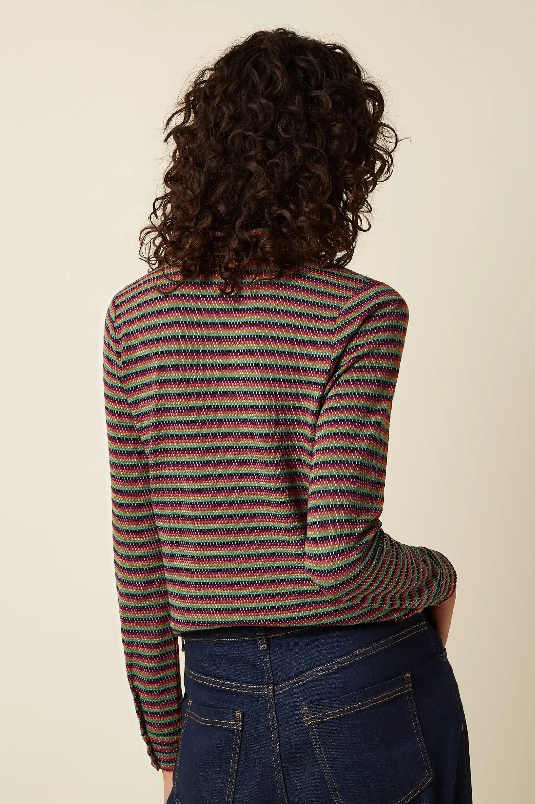 Blouse Beebop Stripe - Multi color - Afbeelding 3