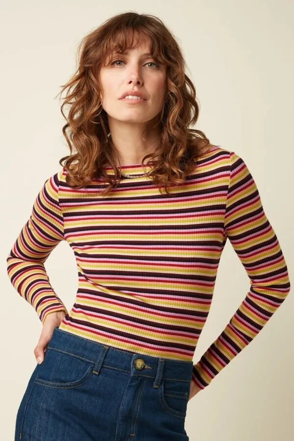 Marina Top Josie Stripe - Multi color