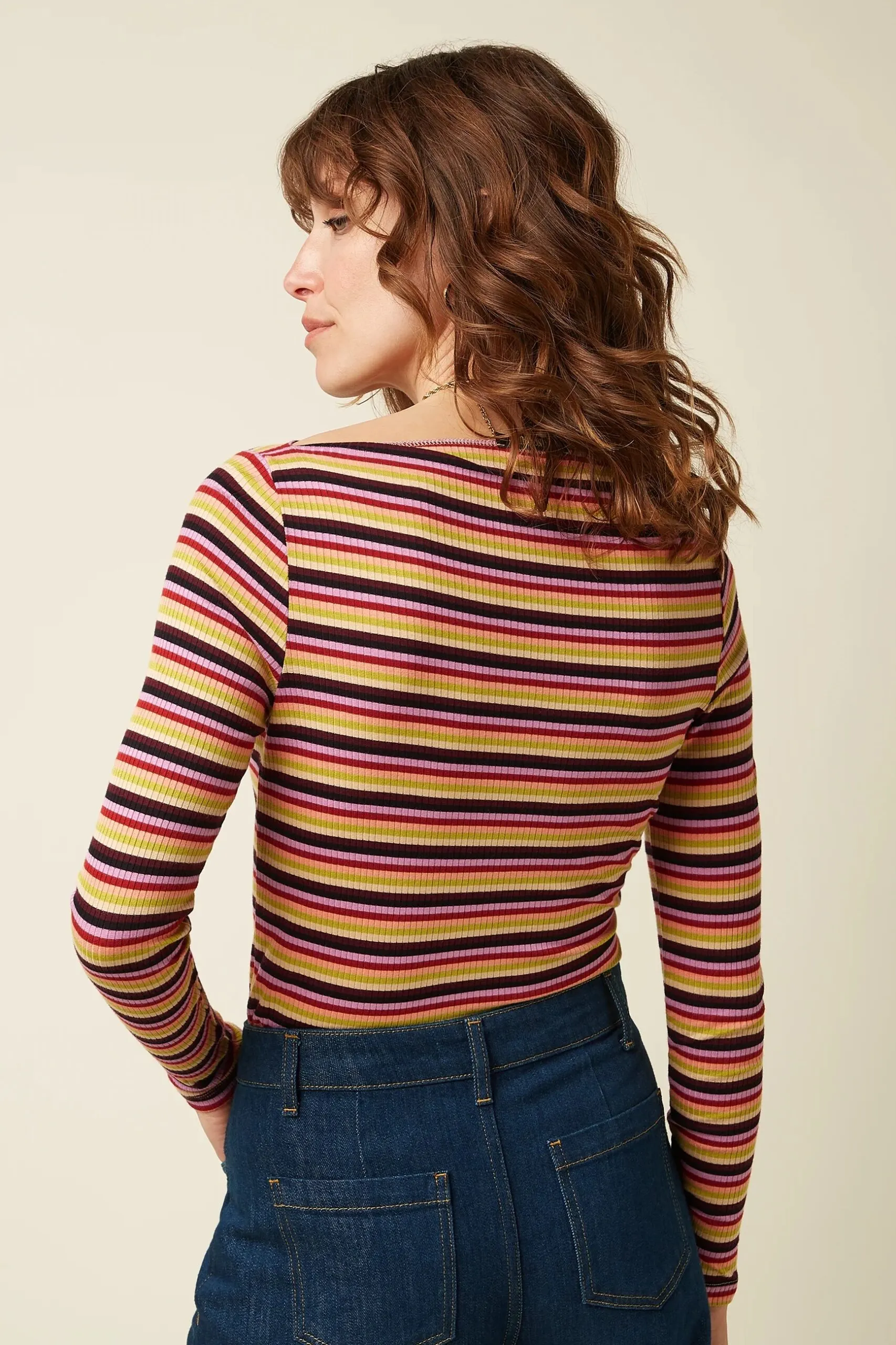 Marina Top Josie Stripe - Multi color - Afbeelding 2