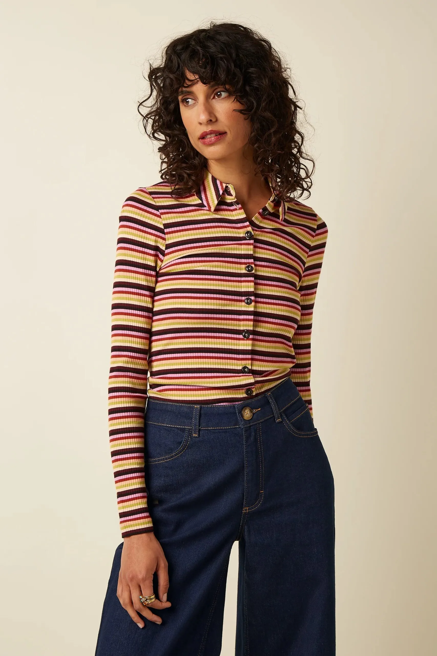 Blouse Josie Stripe - Multi color