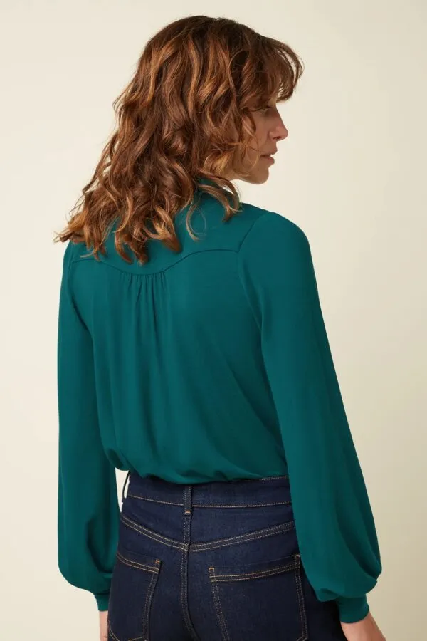 Carina Blouse Tulum - Spruced Green