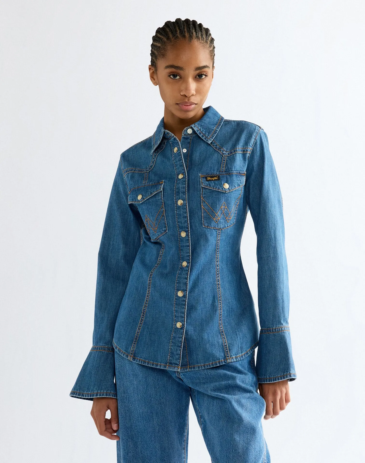 Super Western Shirt - COWBOY FADE