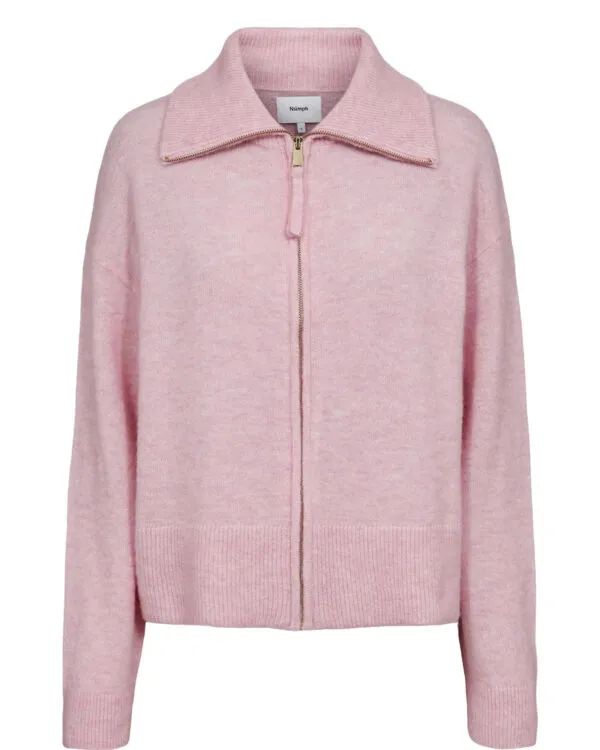 Nufuette Zip Cardigan - Roze