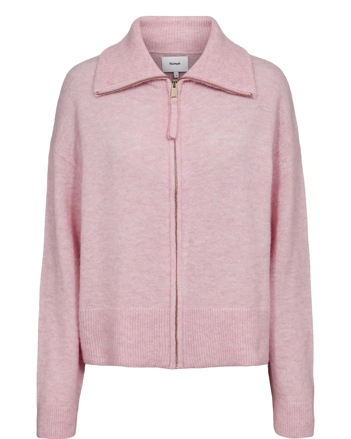 Nufuette Zip Cardigan - Roze - Afbeelding 3