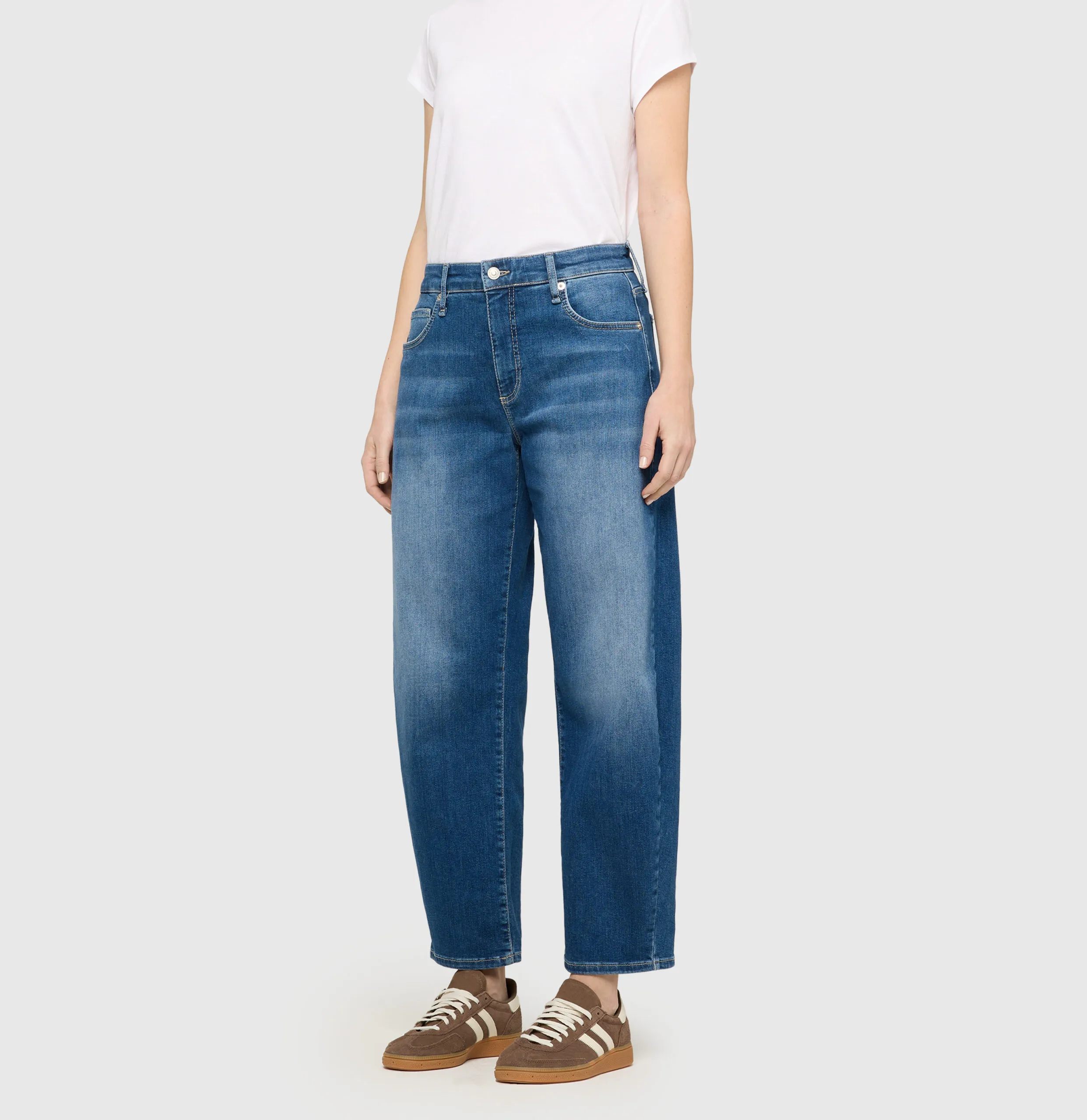 DANNI - midblue used washed