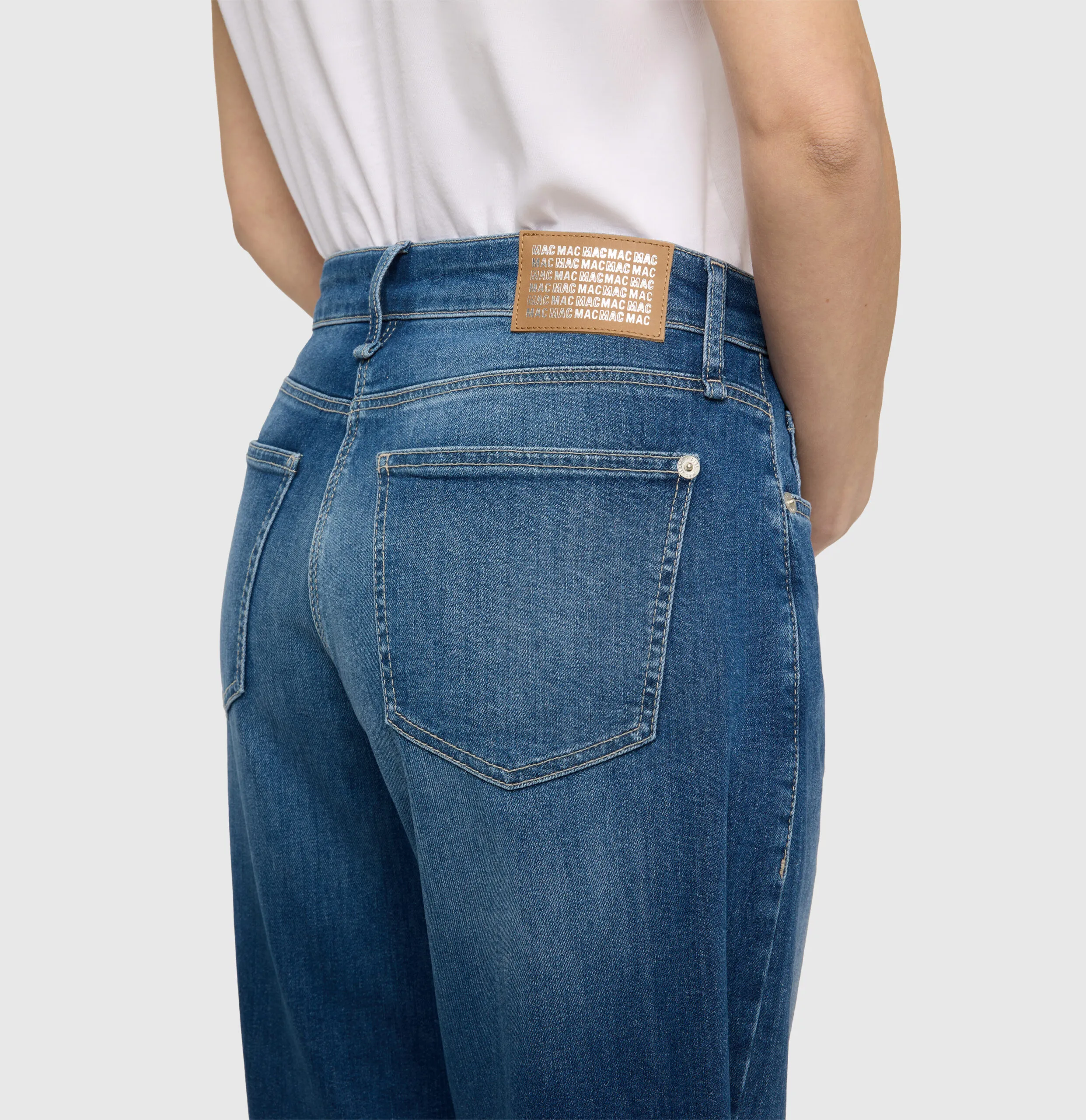 DANNI - midblue used washed - Afbeelding 3