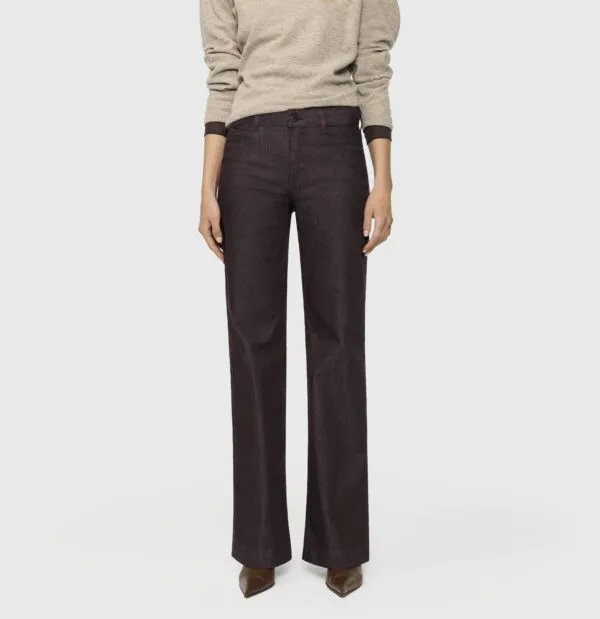 DREAM WIDE authentic - brown rinsed
