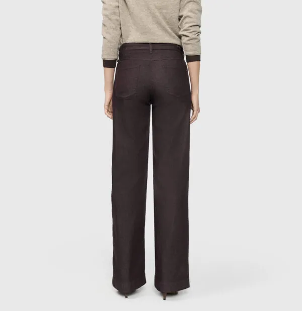 DREAM WIDE authentic - brown rinsed