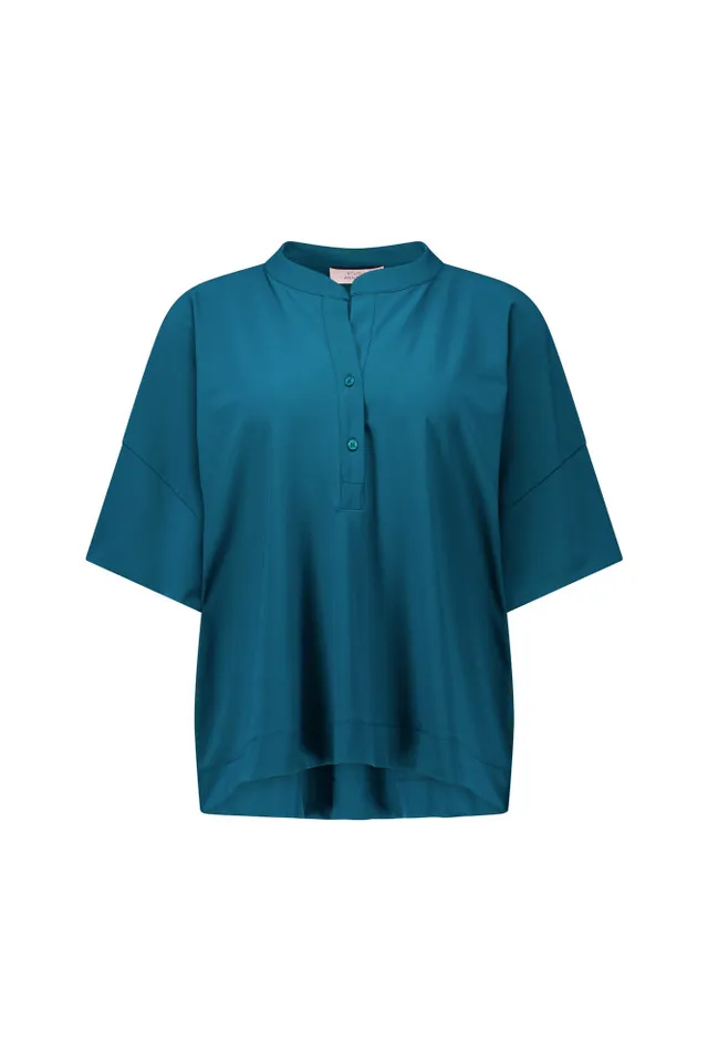 Laureen blouse - Teal - Afbeelding 6
