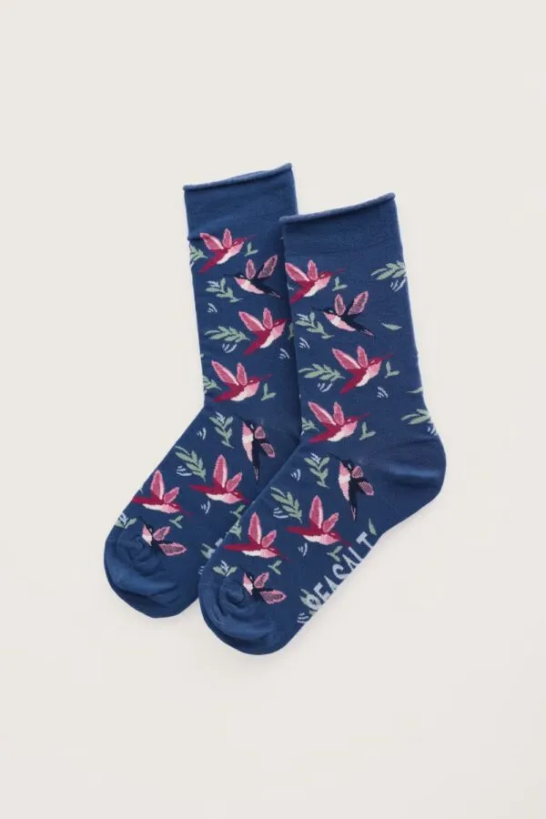 Women's Bamboo Arty Socks - Kimbrell Dusk