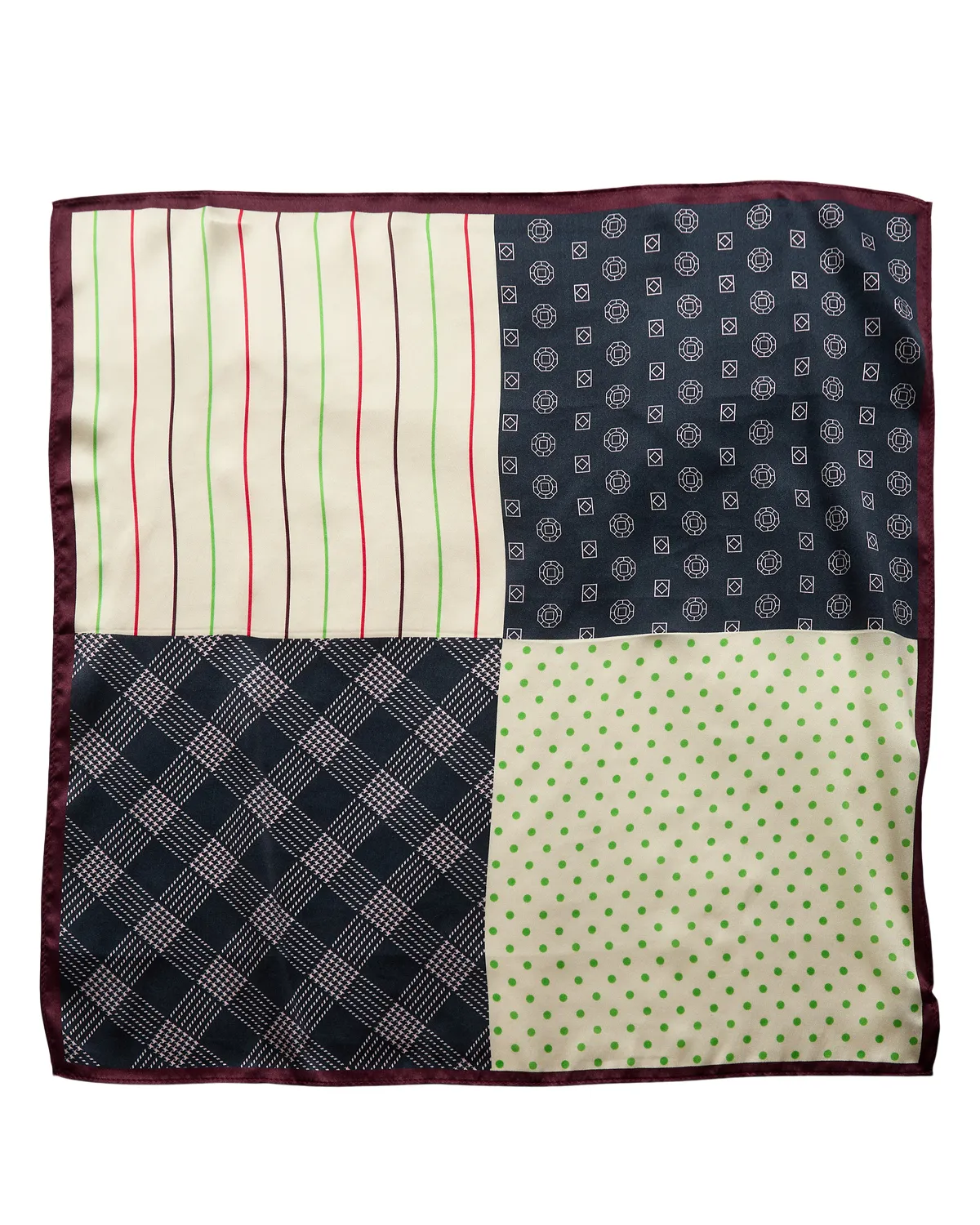 Nusilk Mixed Scarf - Multi color - Afbeelding 2