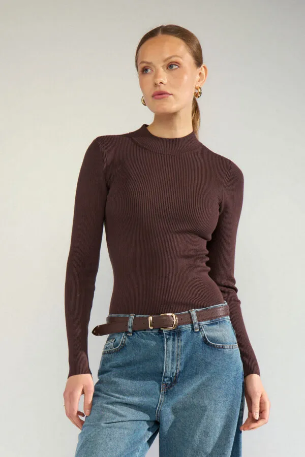 Nubia LS Pullover - Bruin