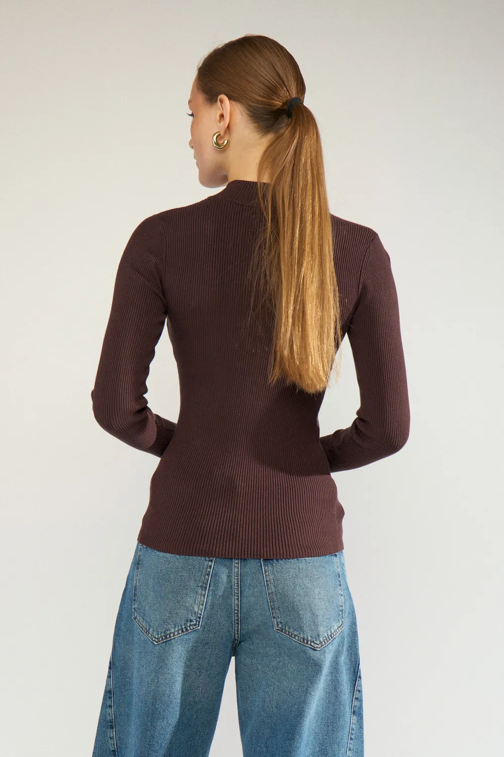 Nubia LS Pullover - Bruin - Afbeelding 2
