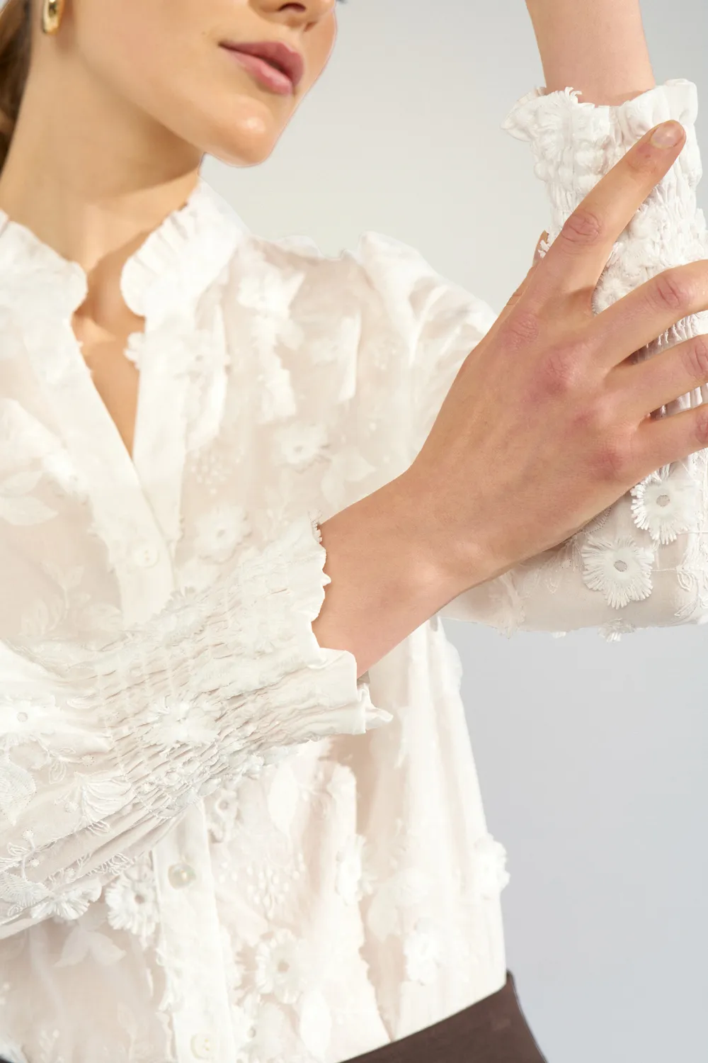 Nulenea Shirt - Wit - Afbeelding 4