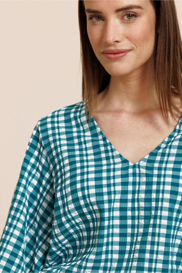 Florine check blouse - Multi color