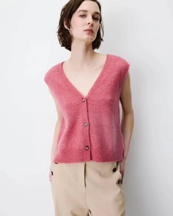 Spencer met knoopsluiting - Roze