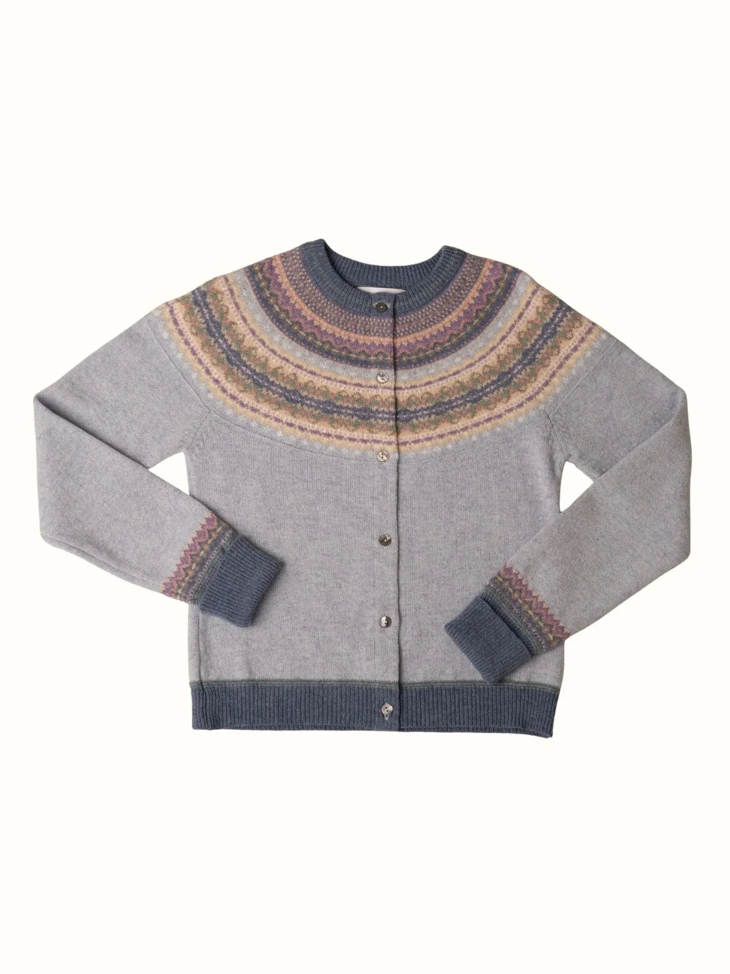 Alpine Short Cardigan - Lavender Blue - Afbeelding 3