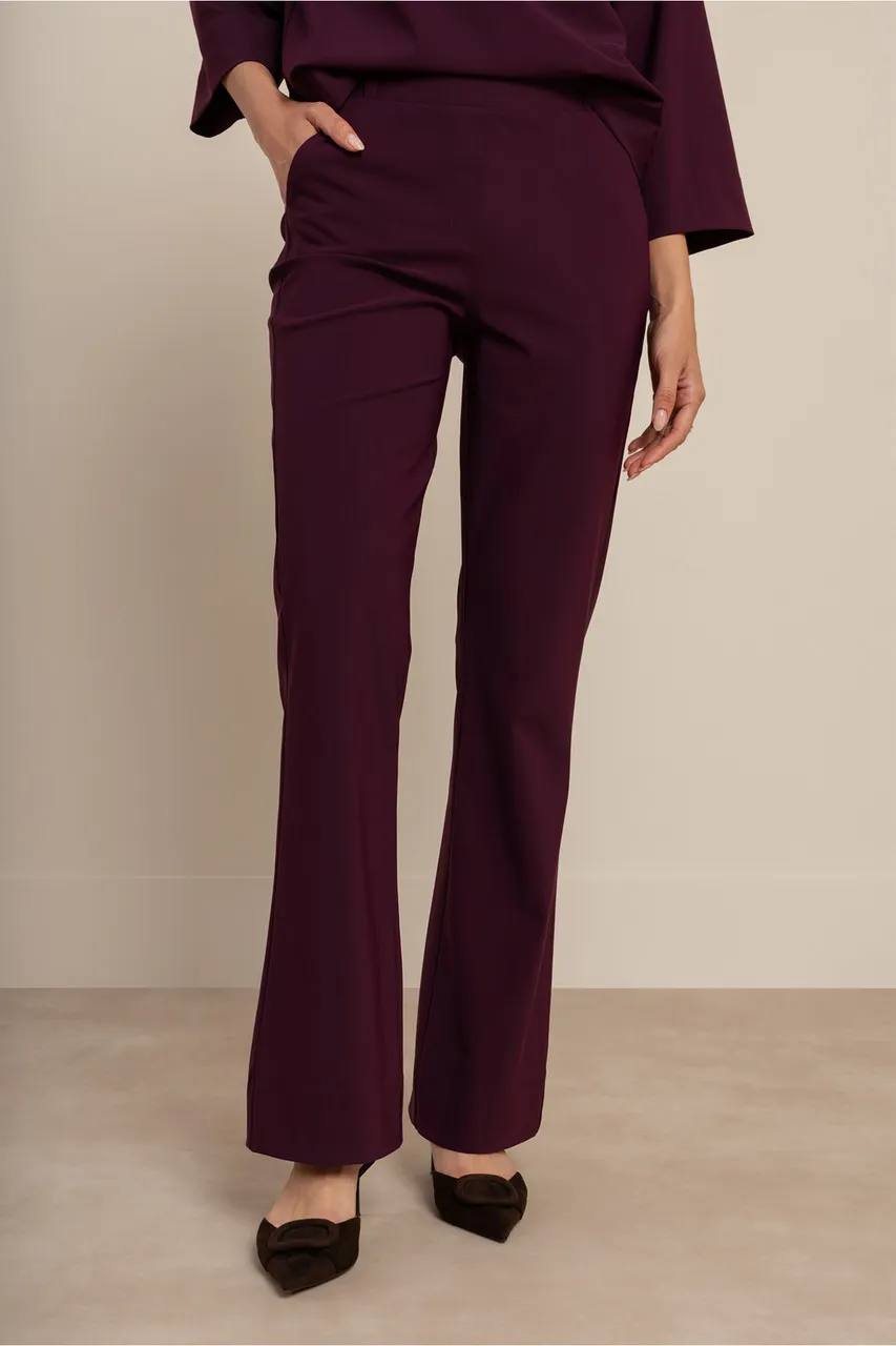 Flair bonded trousers - Blackberry - Afbeelding 2
