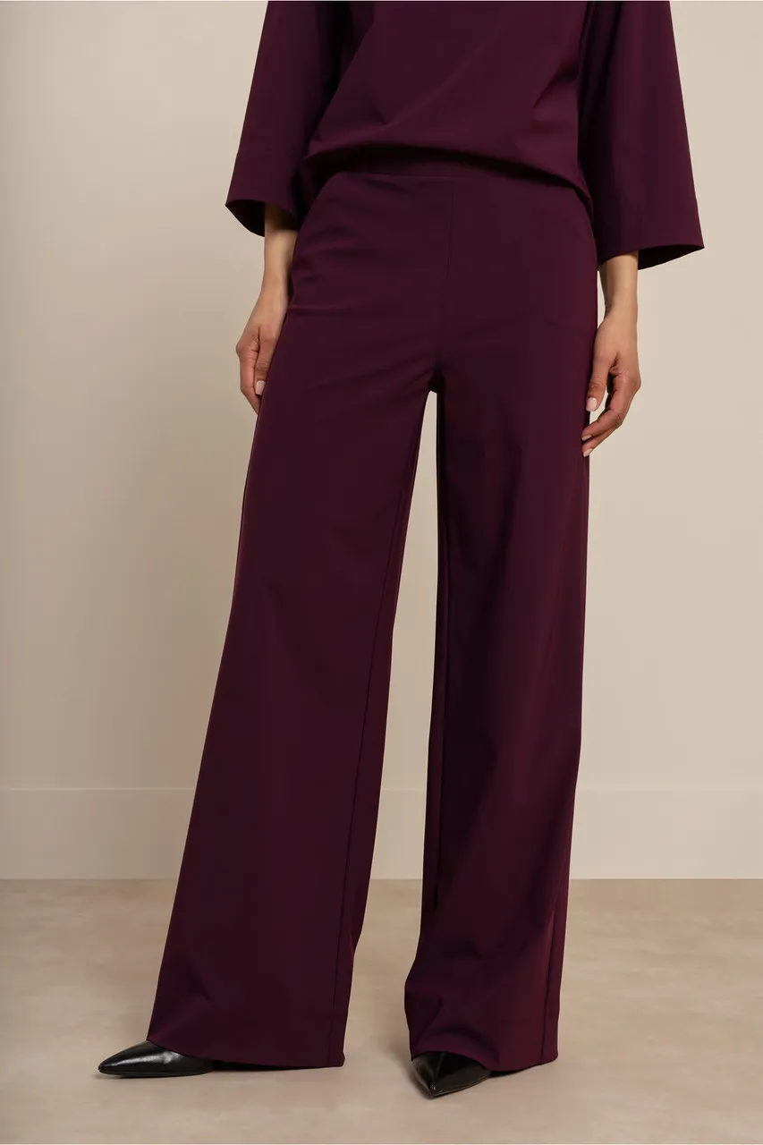 Lexie bonded trousers - Blackberry - Afbeelding 3