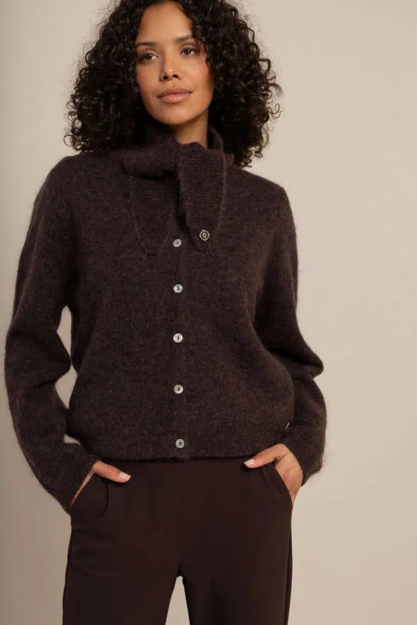 Bibi cardigan - Espresso