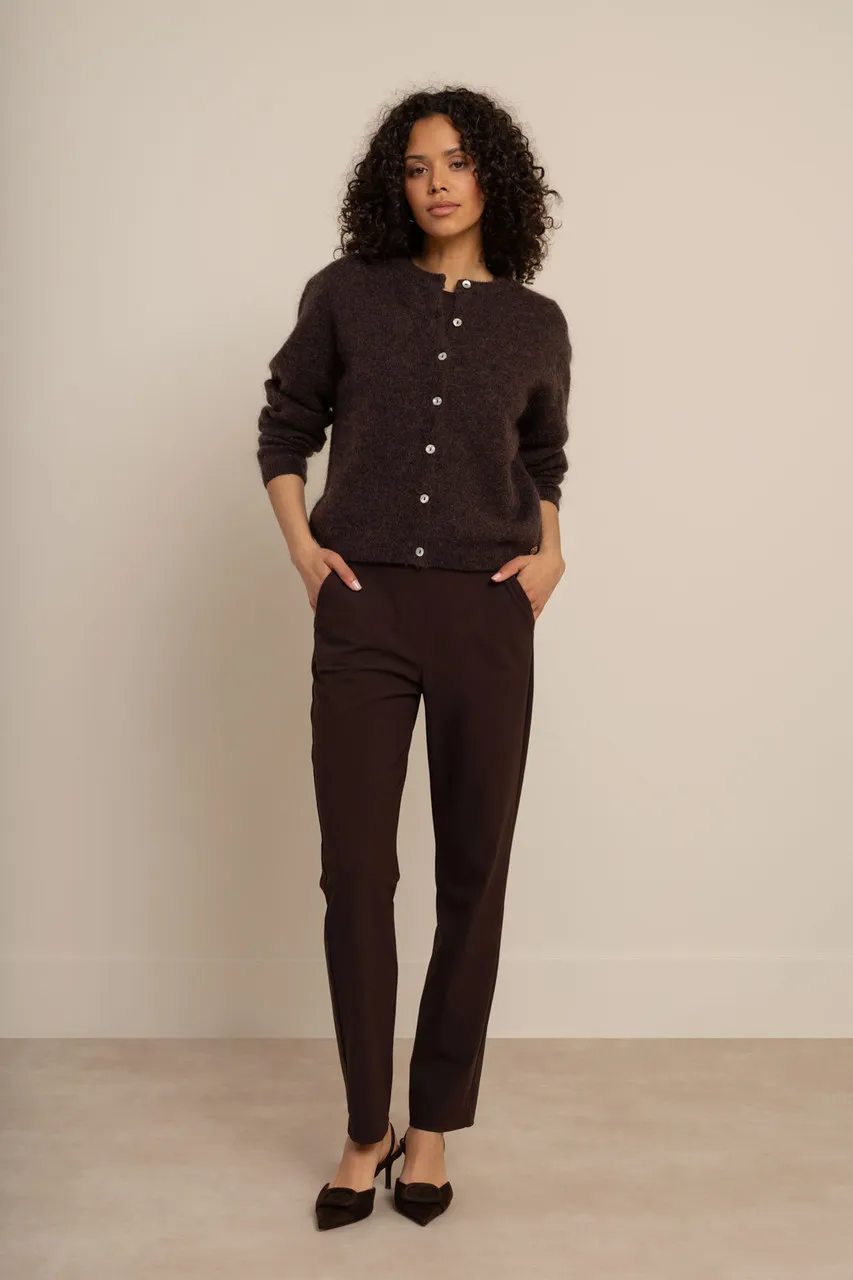Bibi cardigan - Espresso - Afbeelding 6