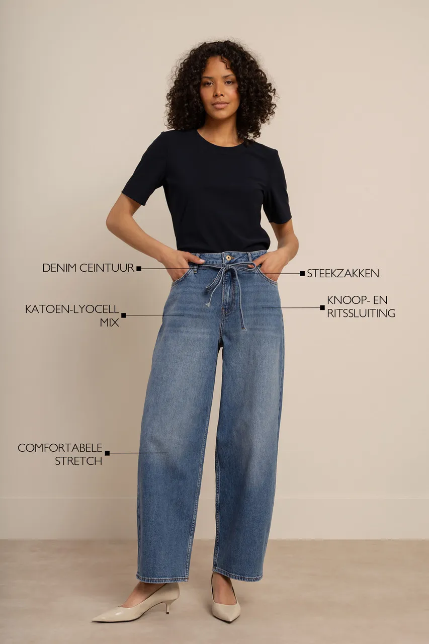 Babet denim trousers - Denim - Afbeelding 6