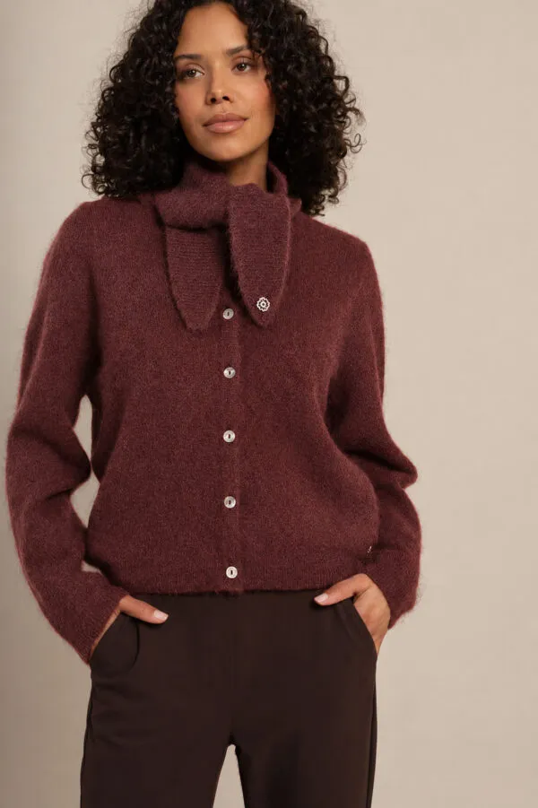 Bibi cardigan - Chestnut