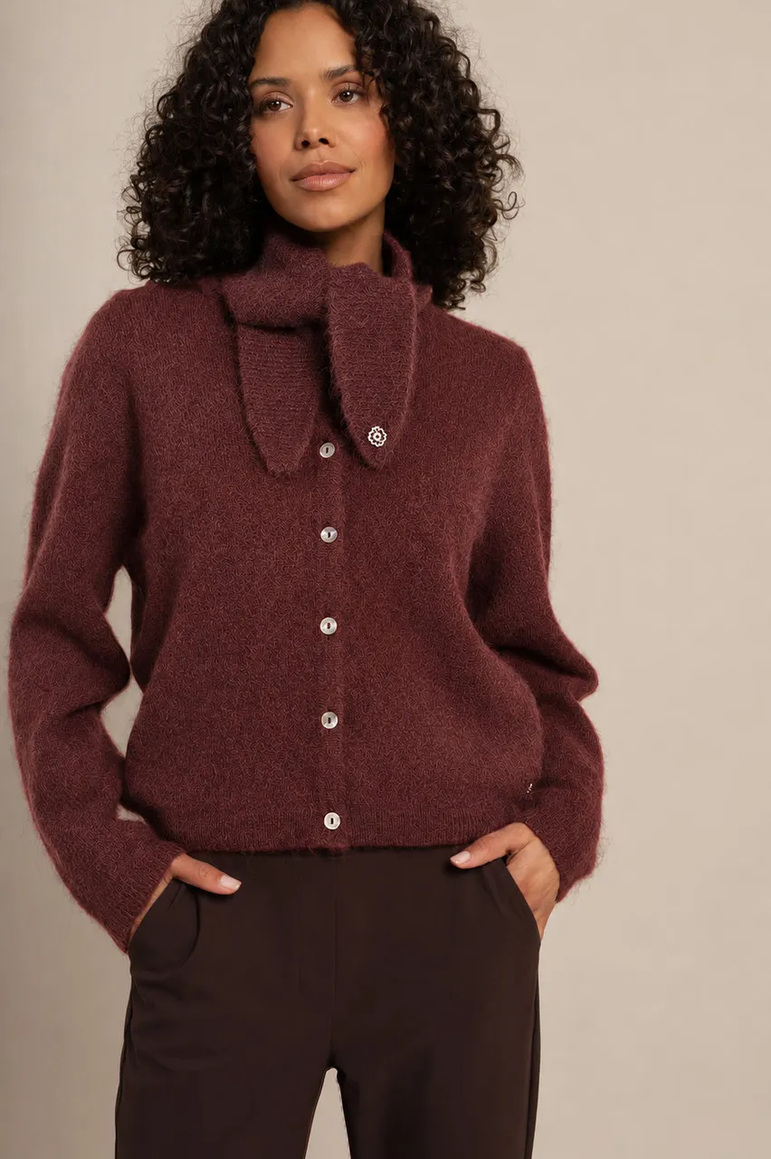 Bibi cardigan - Chestnut