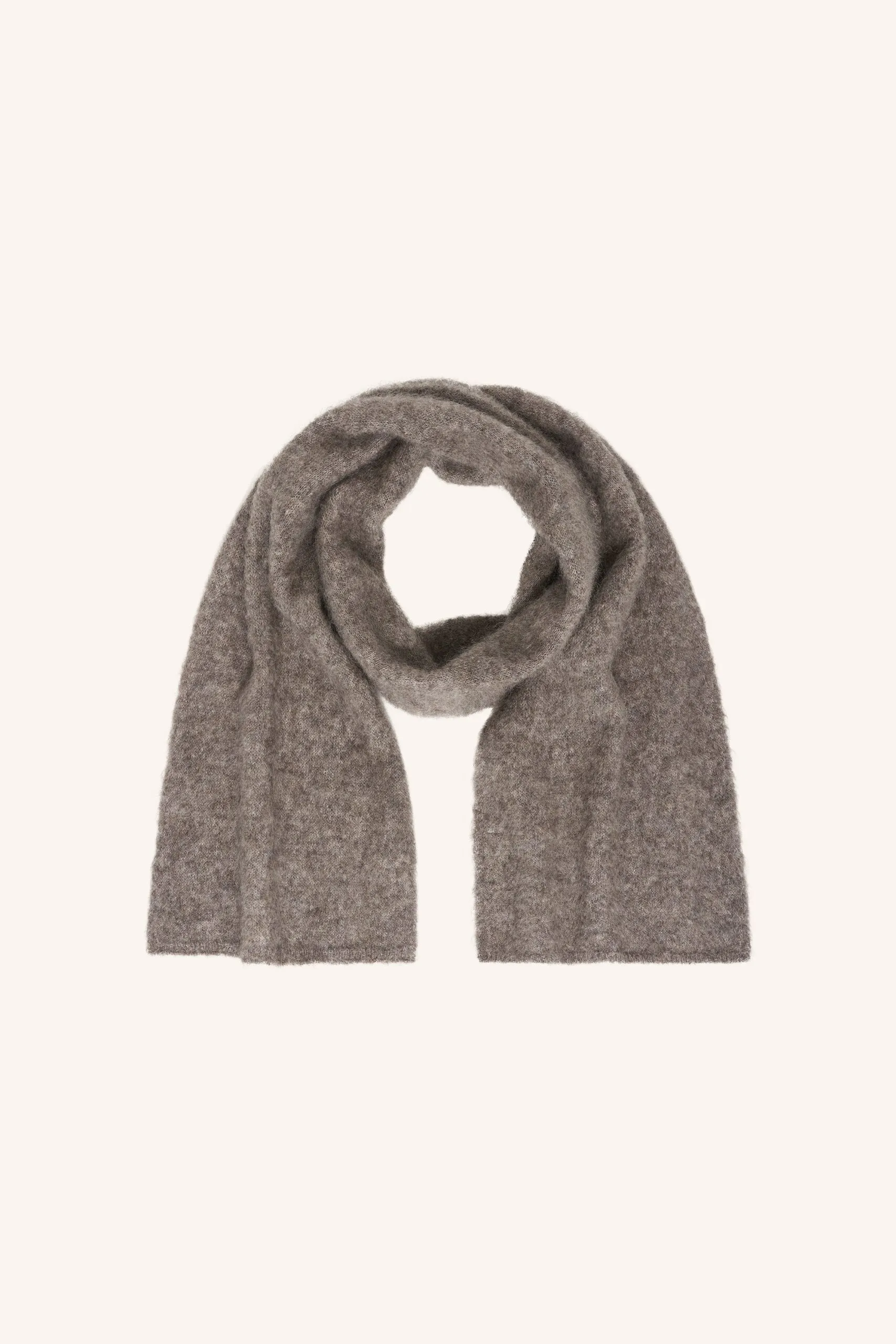 leah norton scarf - dark biscuit - Afbeelding 4