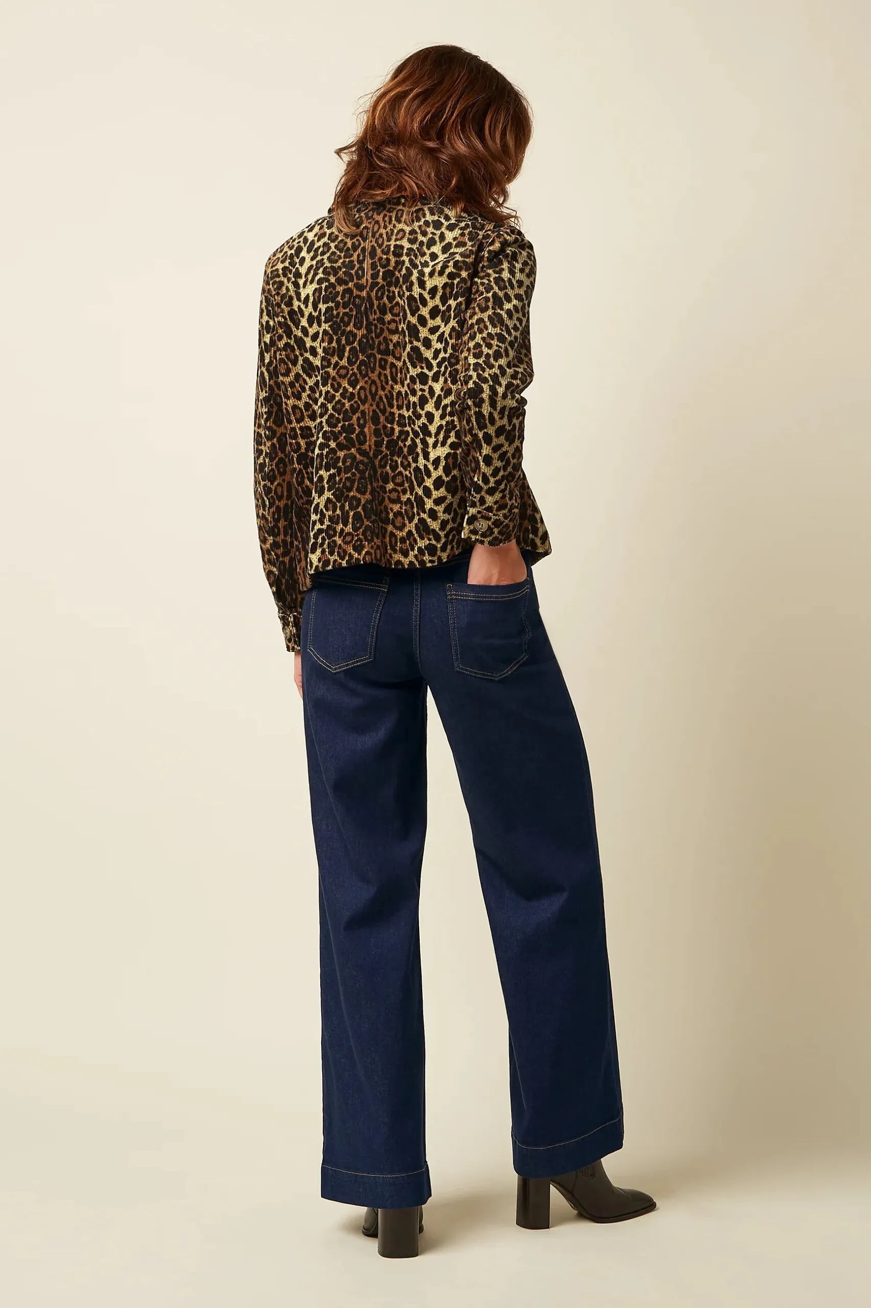 Ellen Jacket Fargo Cord - Natural - Afbeelding 3