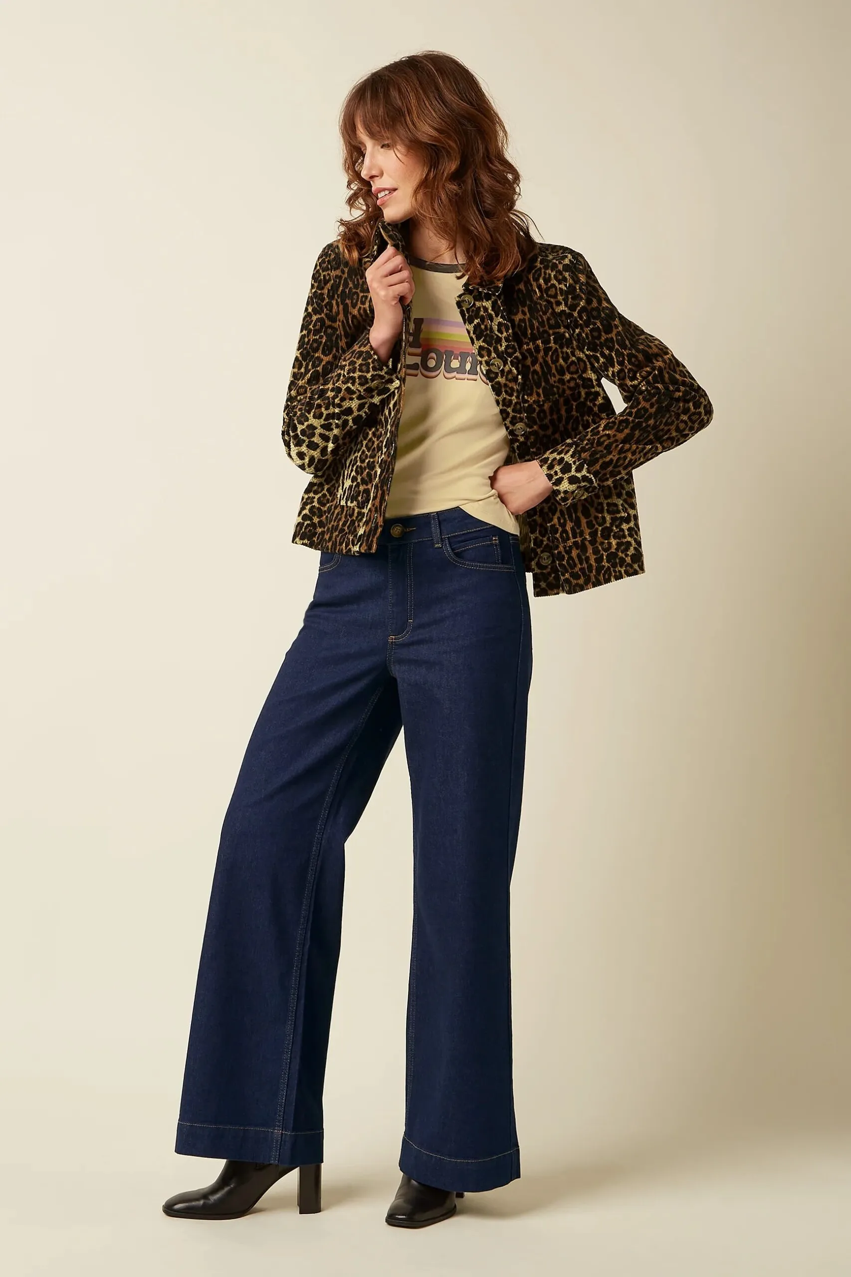 Ellen Jacket Fargo Cord - Natural - Afbeelding 4
