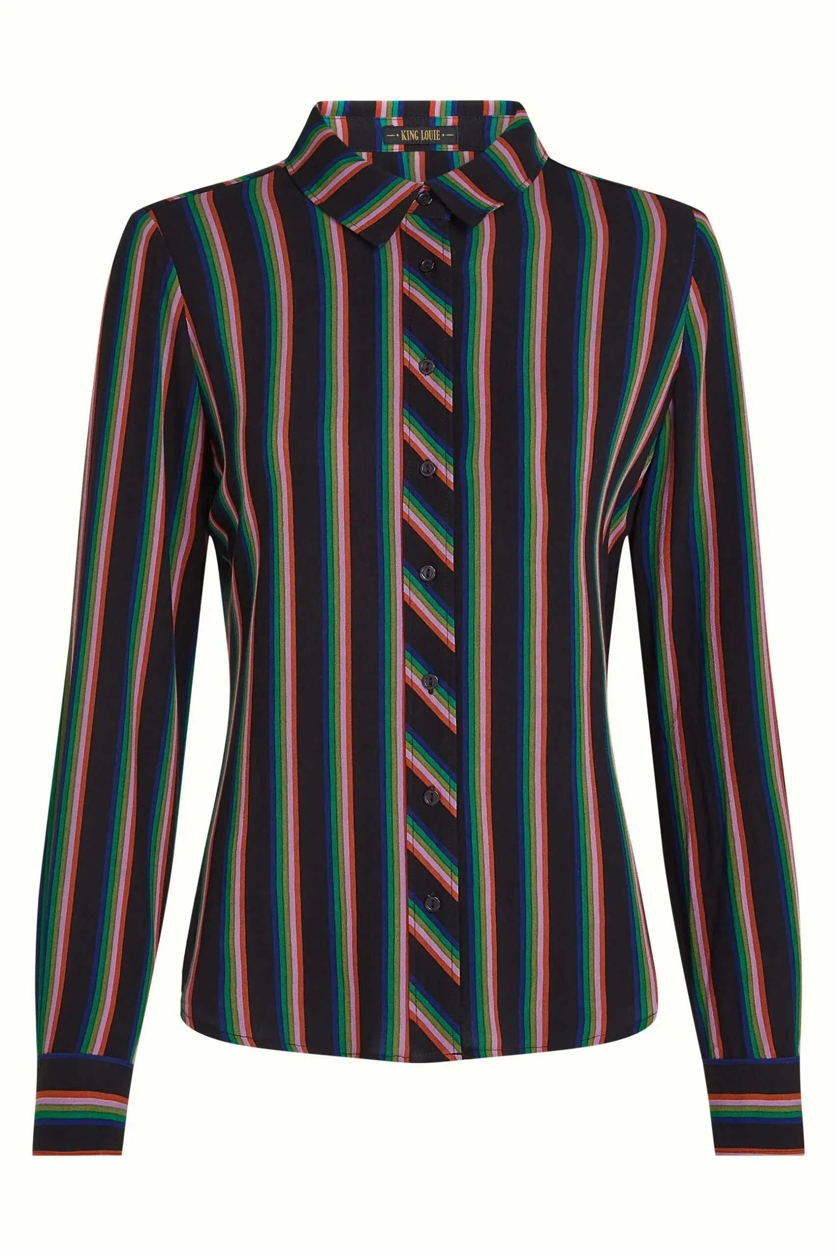 Rosie Blouse Harley Stripe - Zwart - Afbeelding 4