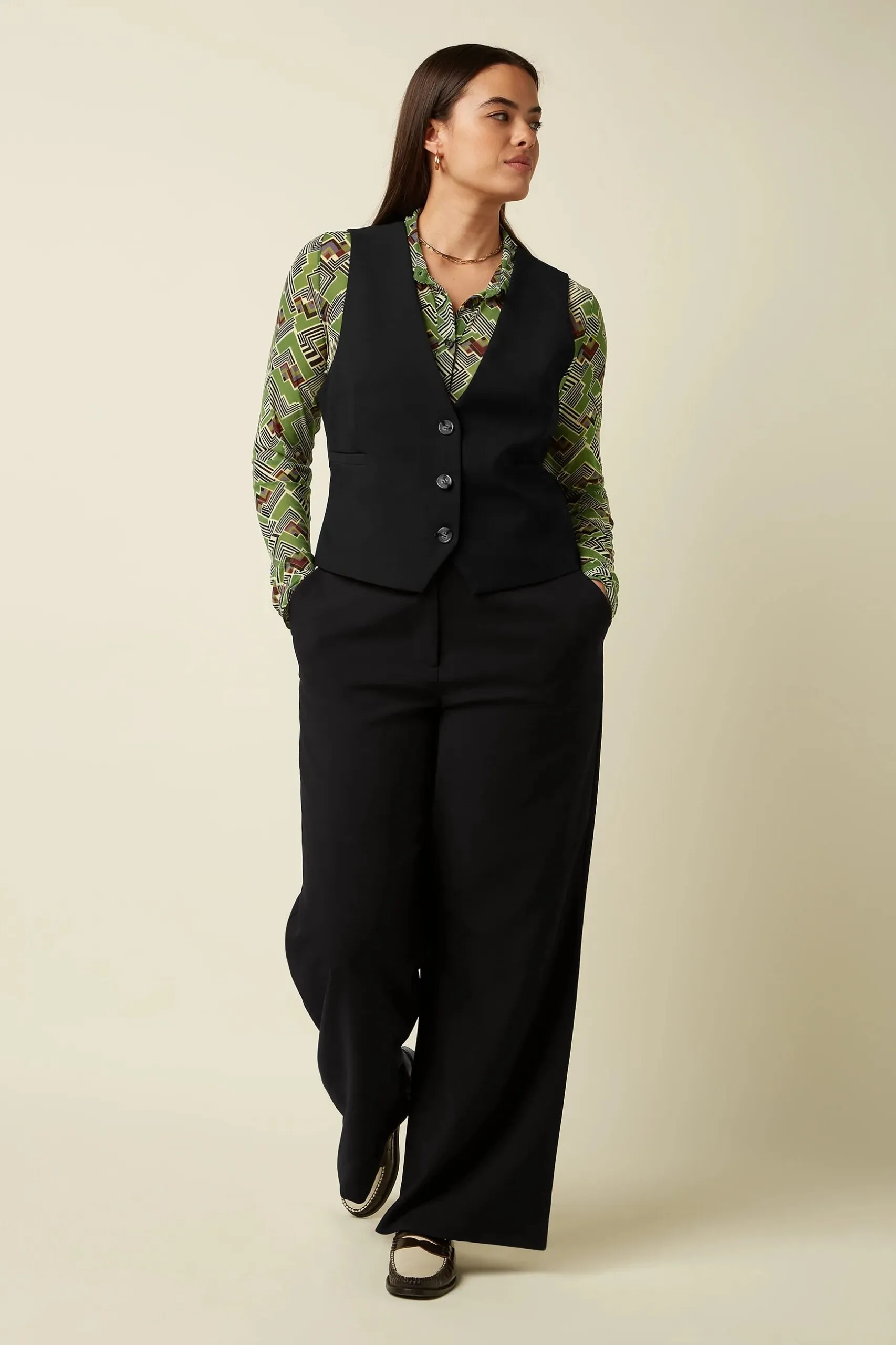 Cissy Gilet Marple - Zwart - Afbeelding 2