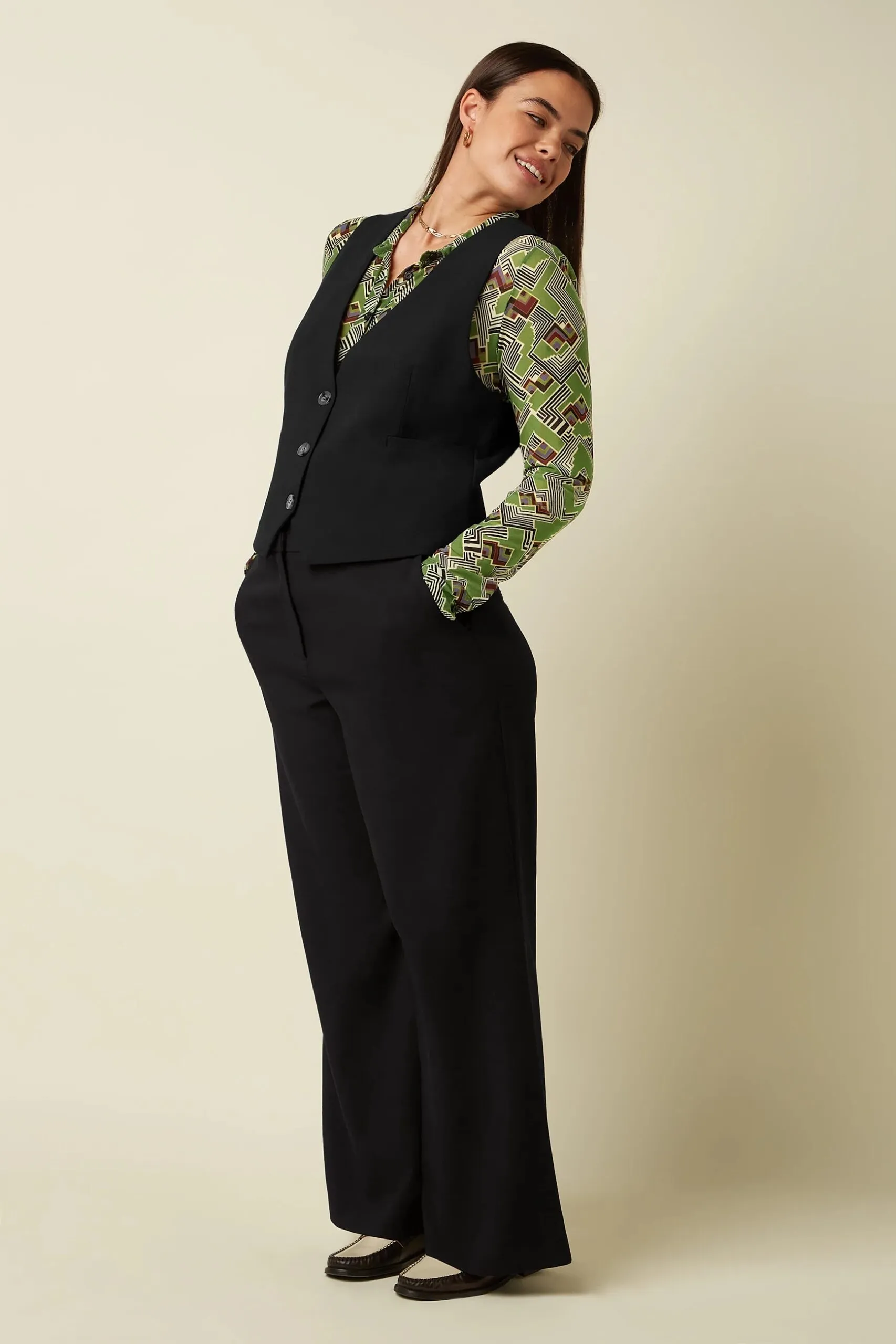 Cissy Gilet Marple - Zwart - Afbeelding 4