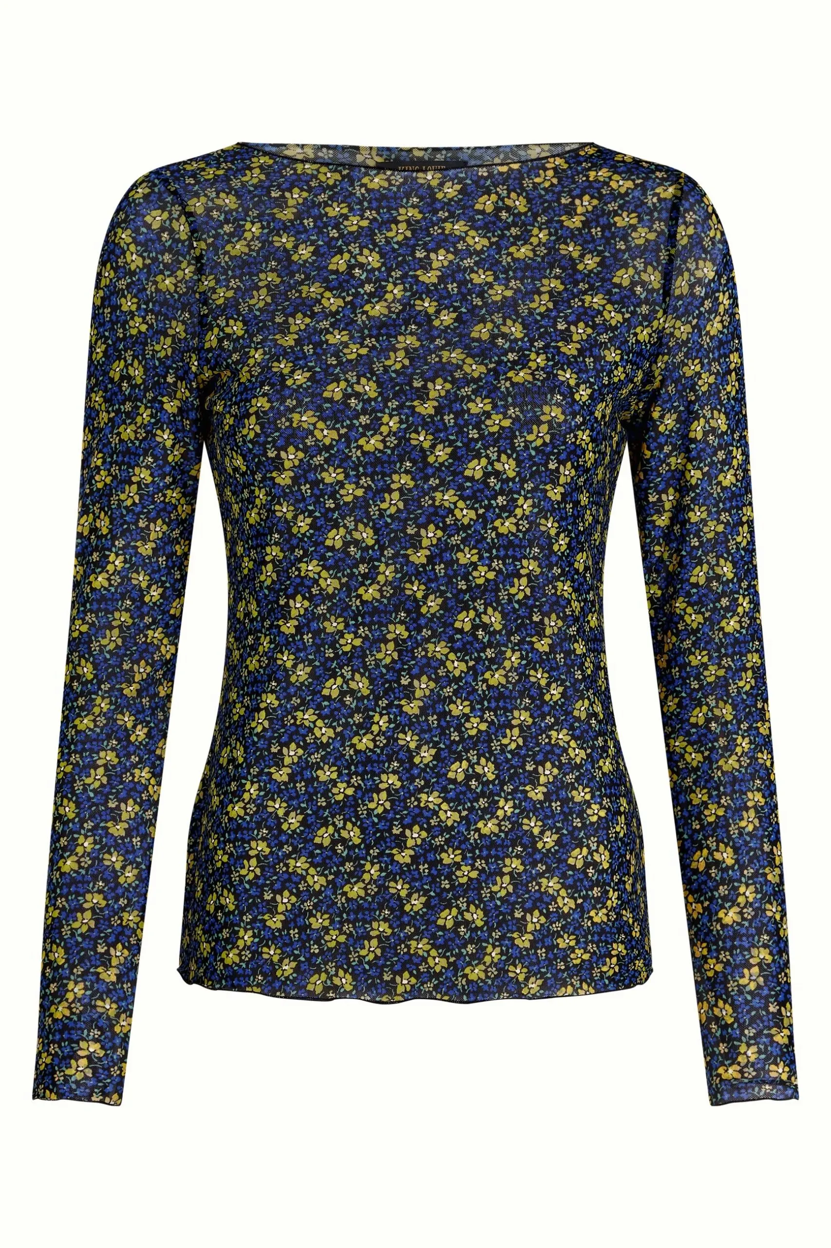 Ria Top Juniper Mesh - Zwart - Afbeelding 4