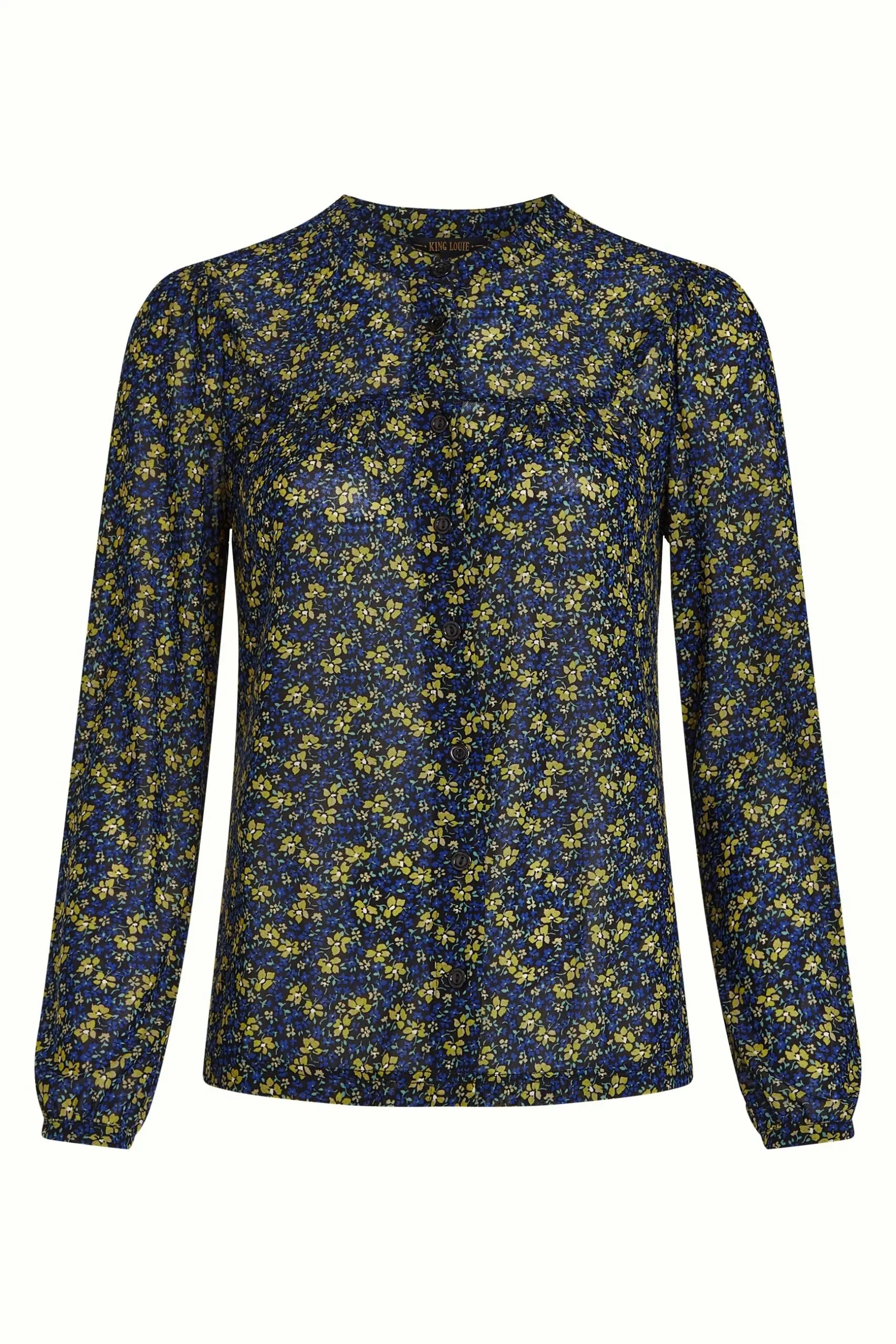 Lisa Blouse Juniper Mesh - Zwart - Afbeelding 5