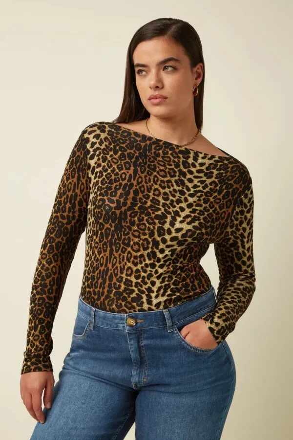 Marina Top Fargo Jersey - Natural