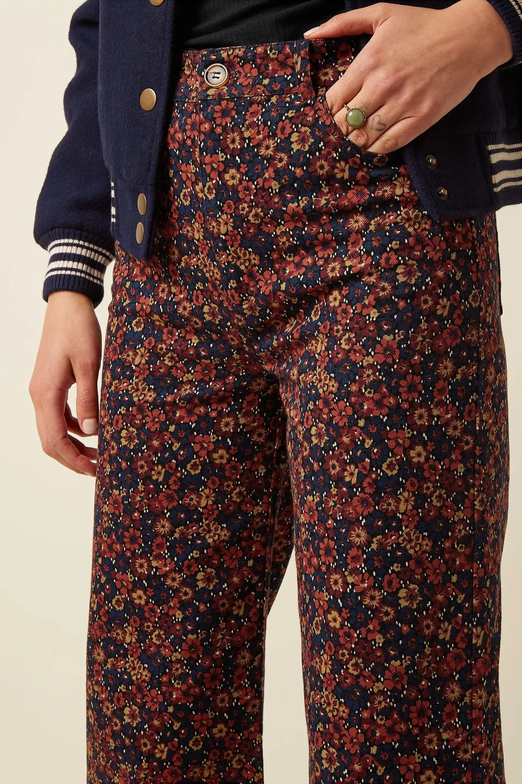 Debra Pants Vignon - Evening Blue - Afbeelding 3