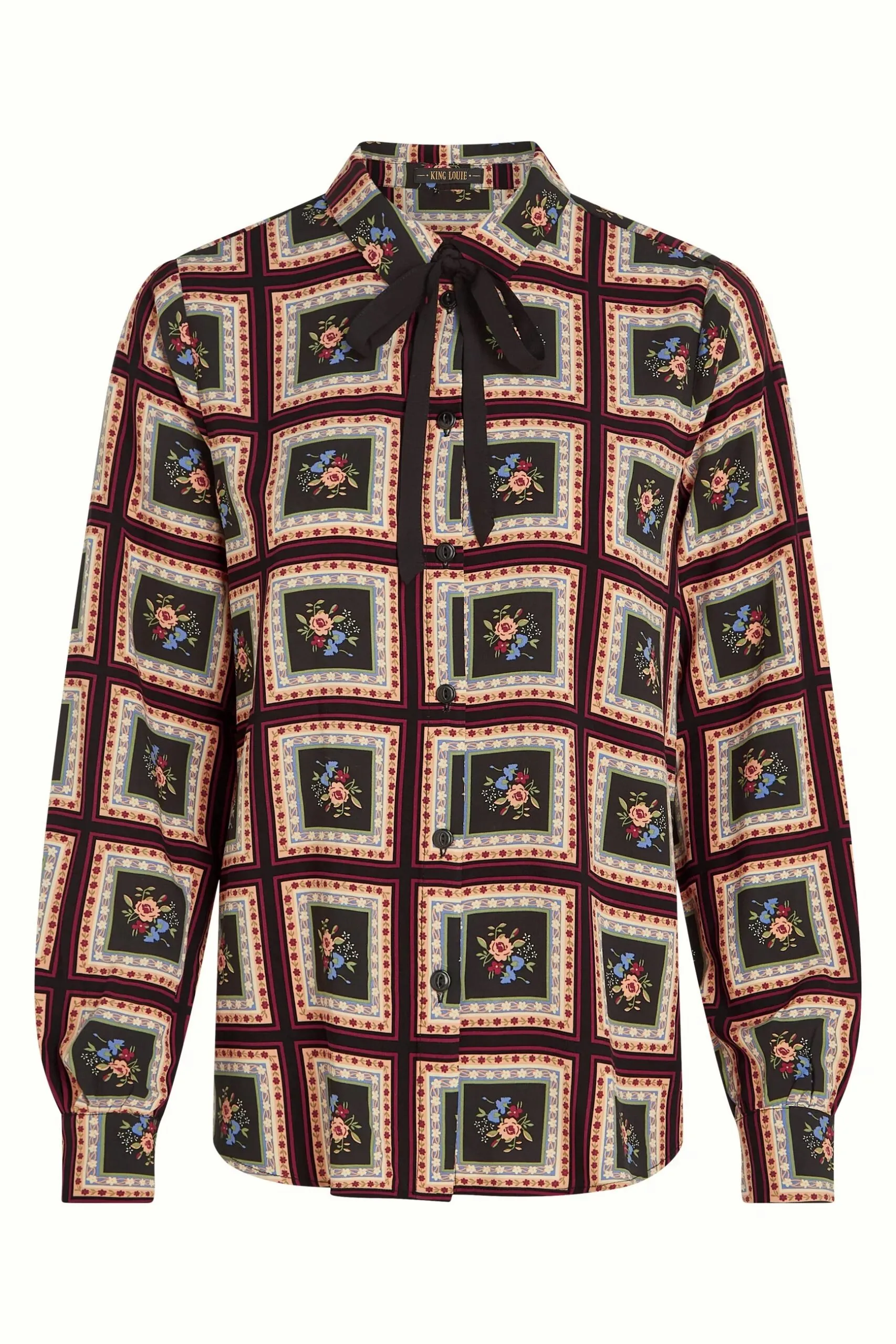Maisie Blouse Melrose - Zwart - Afbeelding 4