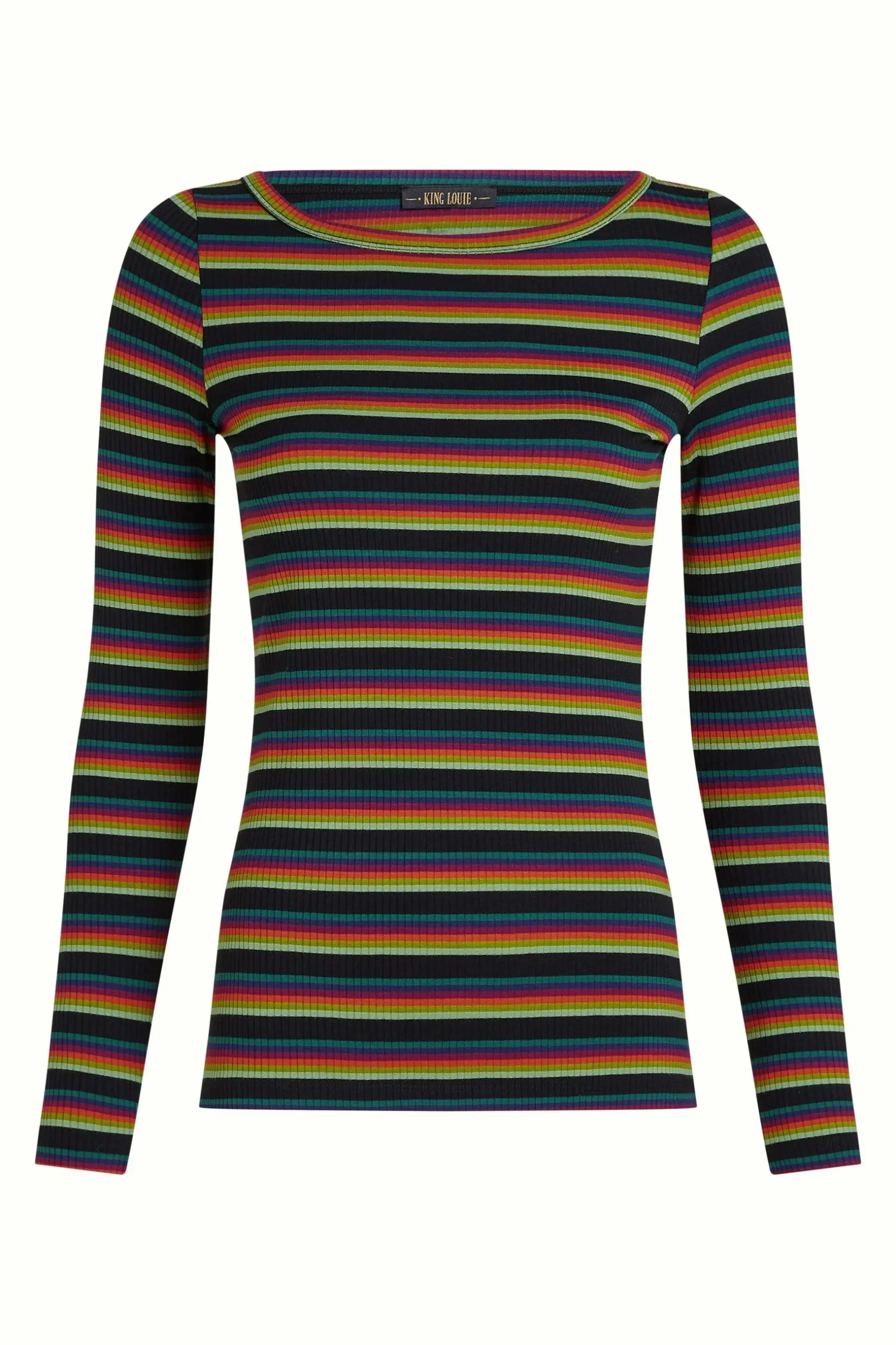Lili Top Lottie Stripe - Botanical Green - Afbeelding 4