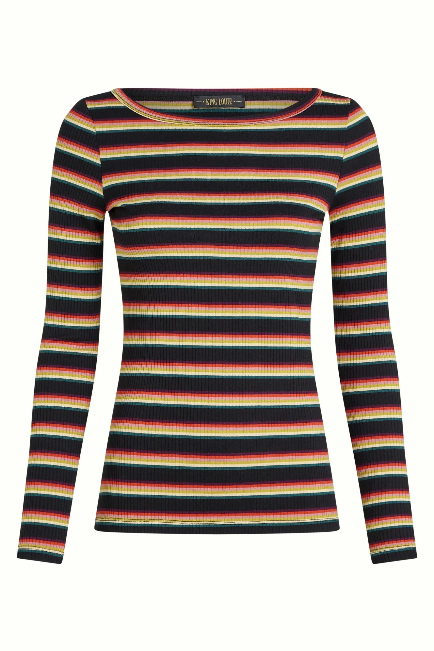 Lili Top Lottie Stripe - Imperial Purple - Afbeelding 4