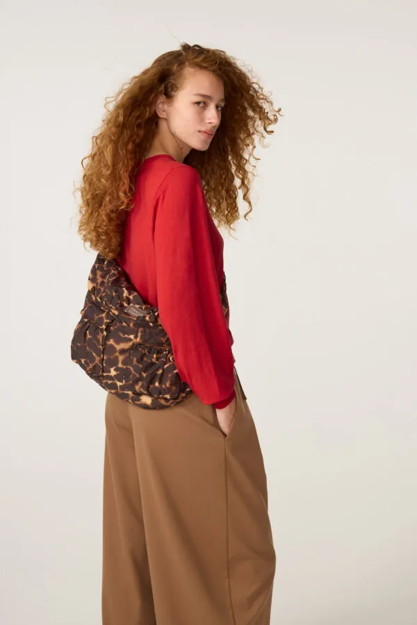Fabiana Nylon Bag - Toffee/Camel Club