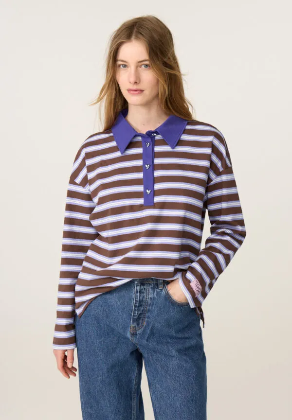 Paula Sweater - Violetta/Toffee